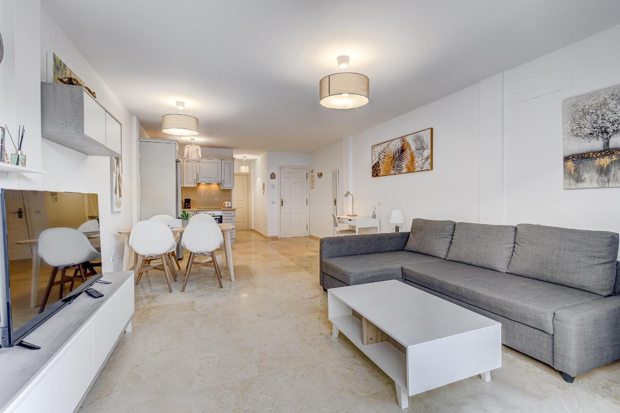 Paraiso Palm Mar Beautiful & Bright Renovated Apartment With Air Conditioning Bagian luar foto