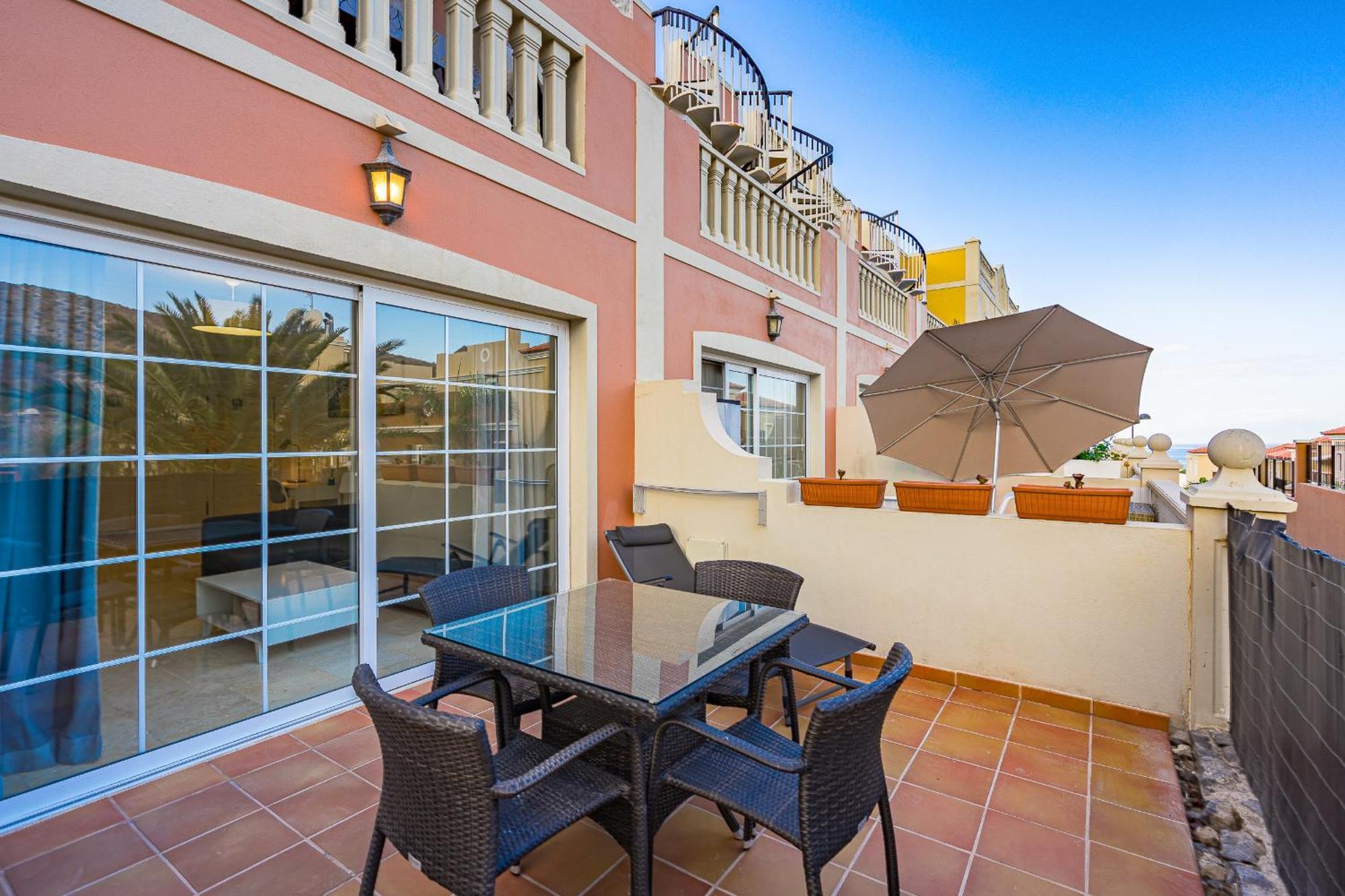 Paraiso Palm Mar Beautiful & Bright Renovated Apartment With Air Conditioning Bagian luar foto