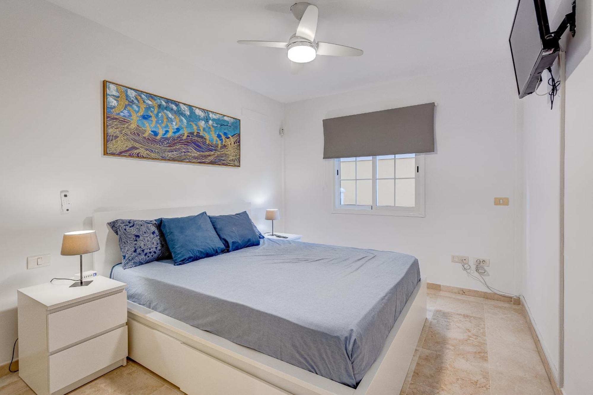 Paraiso Palm Mar Beautiful & Bright Renovated Apartment With Air Conditioning Bagian luar foto