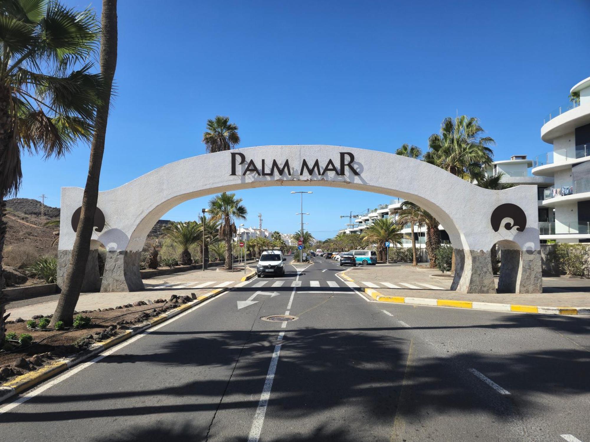 Paraiso Palm Mar Beautiful & Bright Renovated Apartment With Air Conditioning Bagian luar foto